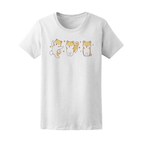 Shop Sweet Kawaii Husky Dog Set Tee Women S Image By Shutterstock