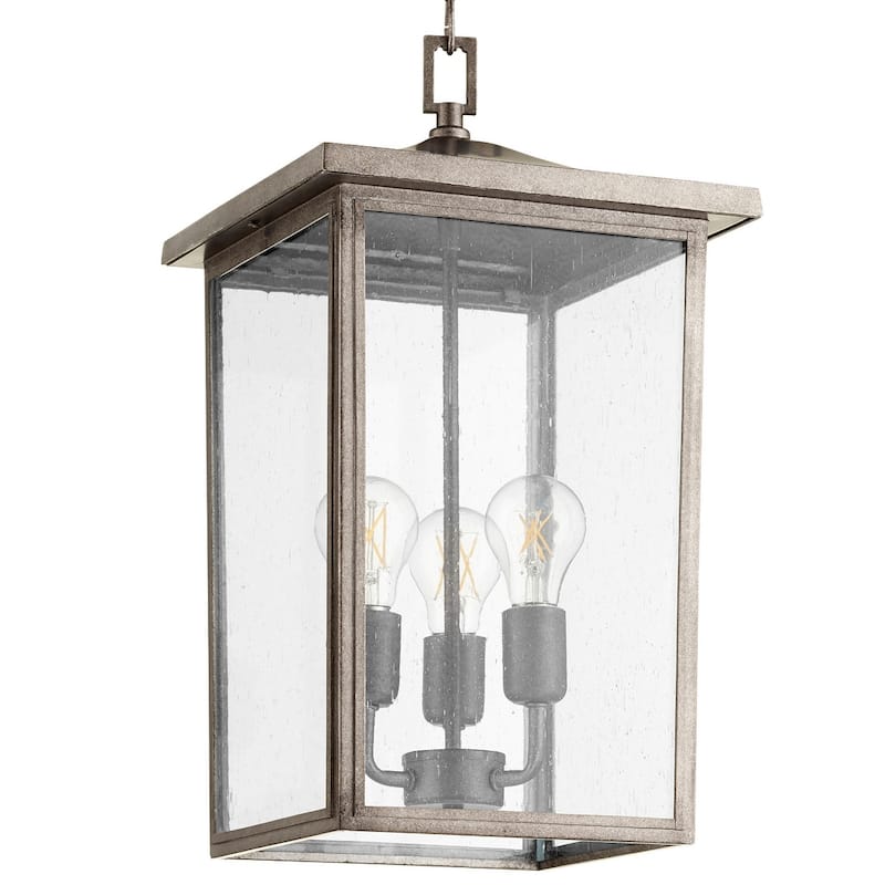 Quorum International Riverside 3 Light 11" Wide Outdoor Pendant