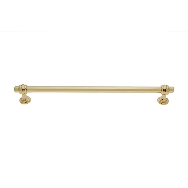 Utopia Alley Cabinet knob/Pull, Polished Gold, knob 1.19"/3.75"/5"/6.3"/10" center to center - 10.0" 1 pack - Gold