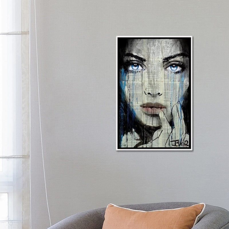 iCanvas "Windy" by Loui Jover Framed