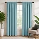 preview thumbnail 48 of 82, Deconovo 2-Pack Thermal Room Darkening Rod Pocket Curtains 38W x 54L - Baby Blue