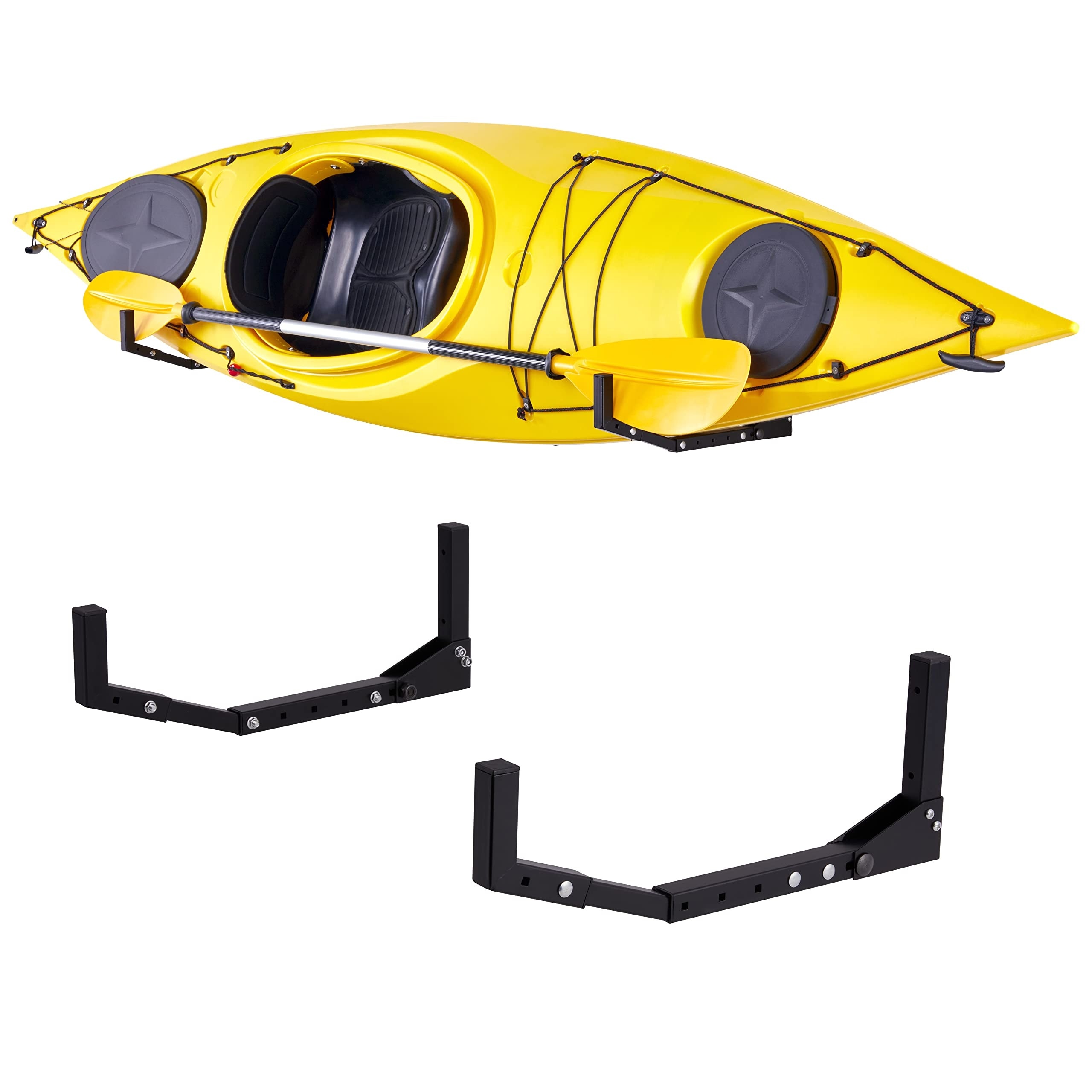 Kayak shop hanging hooks
