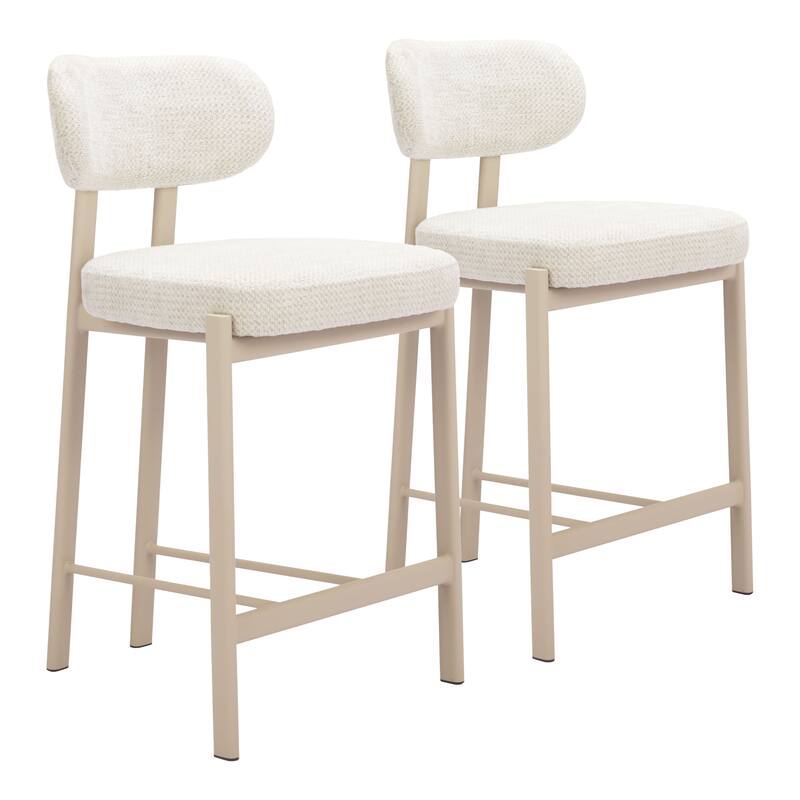 Aurea Counter Stool Light Gray - Light Gray