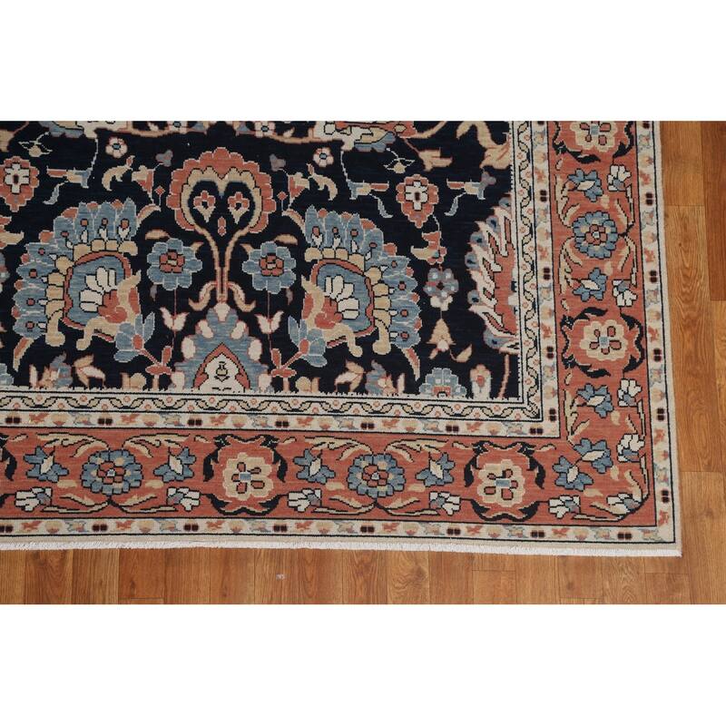 Floral Wool Sultanabad Ziegler Turkish Oriental Area Rug Hand-knotted - 9'9" x 13'0"