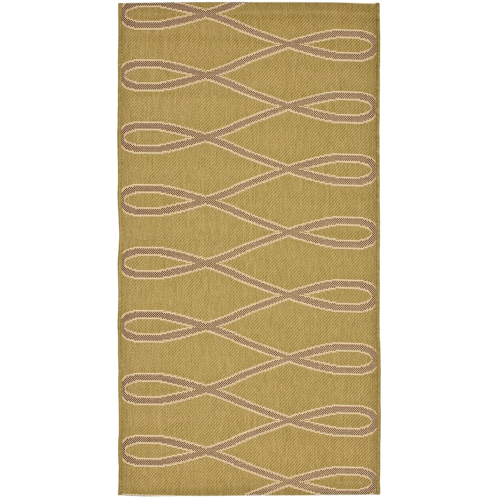 SAFAVIEH Courtyard Annushka Indoor/ Outdoor Waterproof Patio Backyard Rug