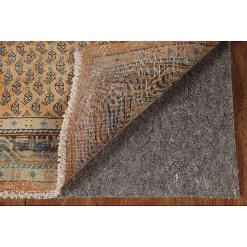 Boteh Botemir Persian Vintage Area Rug Hand-Knotted Wool Carpet - 4'5" x 7'3"