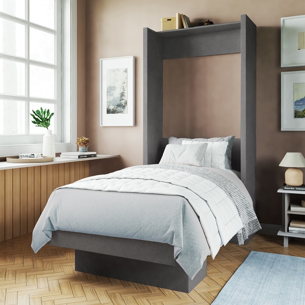 Oakland Living Easy Lift Brazilian Twin Contemporary Murphy Bed