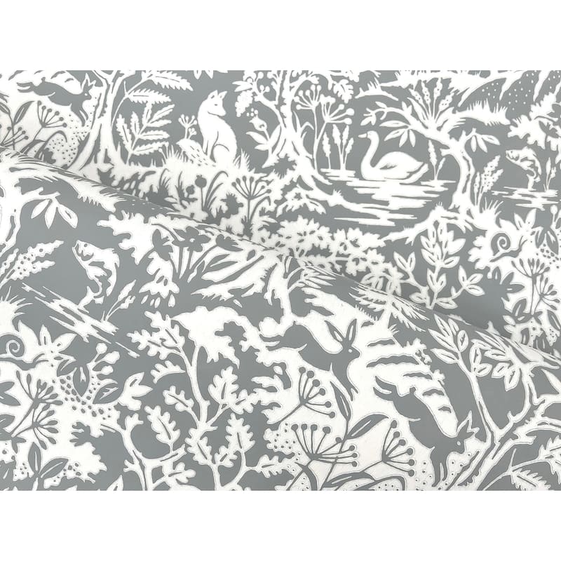 Chesapeake Alrick Charcoal Forest Venture Wallpaper