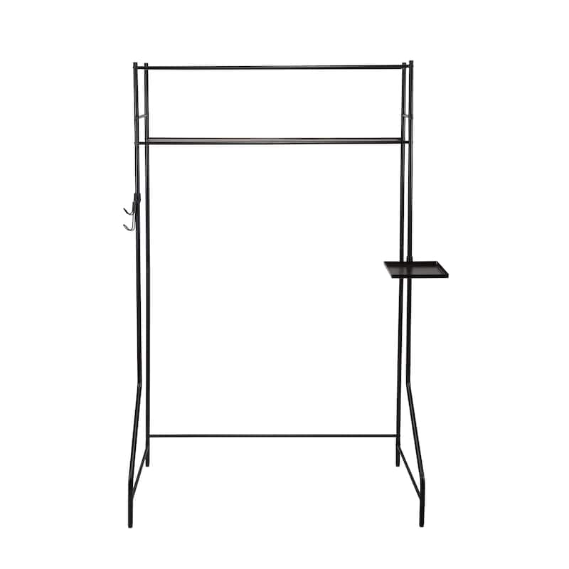Organize It All Multi-Use Space Saver Rack in Black - 44" x 20" x 69"