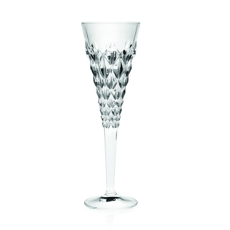 Majestic Gifts Inc. Wedding Champagne Flute Glasses 7 oz, Set/6 3