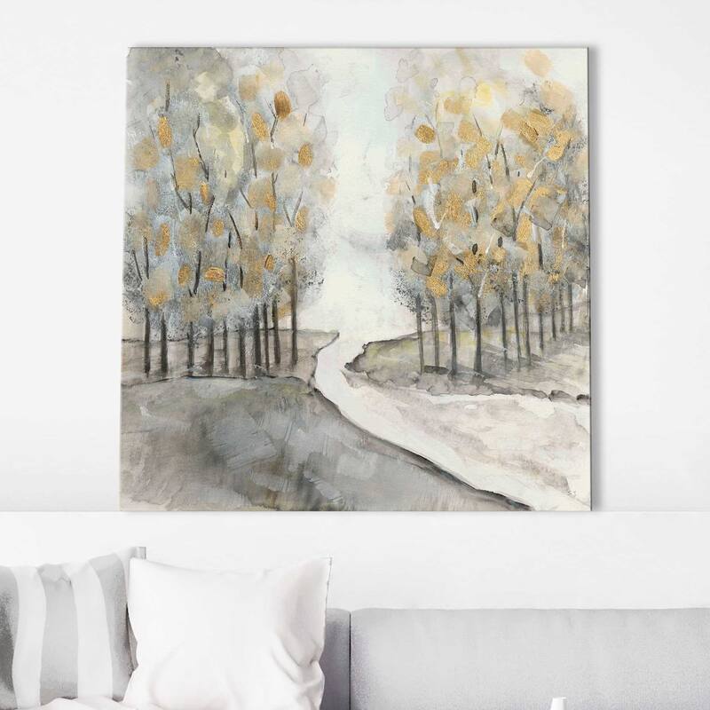 "Golden Grove (Square)" by Susan Jill Print on Canvas