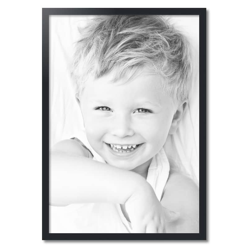 ArtToFrames Metro Modern 27x39 Inch Picture Frame, 1.25 Inch MDF Poster Frame Available in Multiple Colors (FRBW26-27x39)