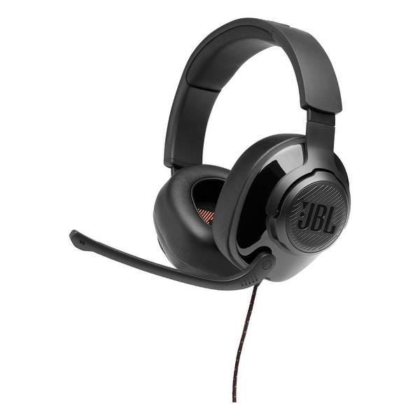 JBL Quantum 200 Over-Ear Gaming Headphones. Opens flyout.