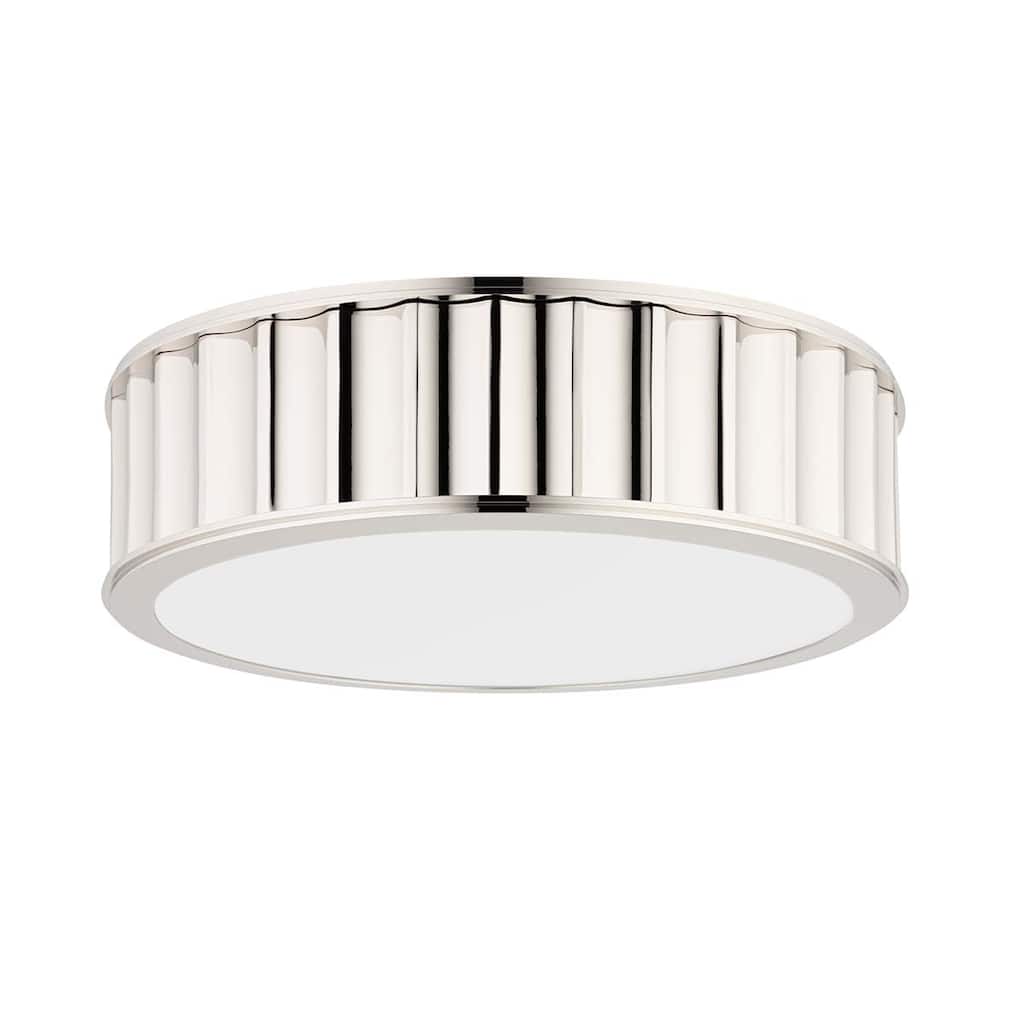 Hudson Valley Lighting Middlebury 2 Light 13" Wide Flush Mount Drum