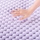 preview thumbnail 4 of 7, 4 Inch Egg Crate Memory Foam Mattress Topper with Soothing Lavender Infusion - Crown Comfort