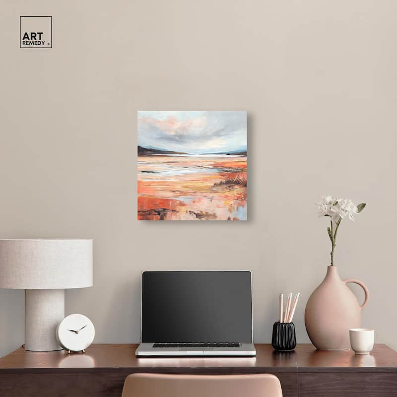Breaking Dawn Canvas by Art Remedy, Gallery Wrapped