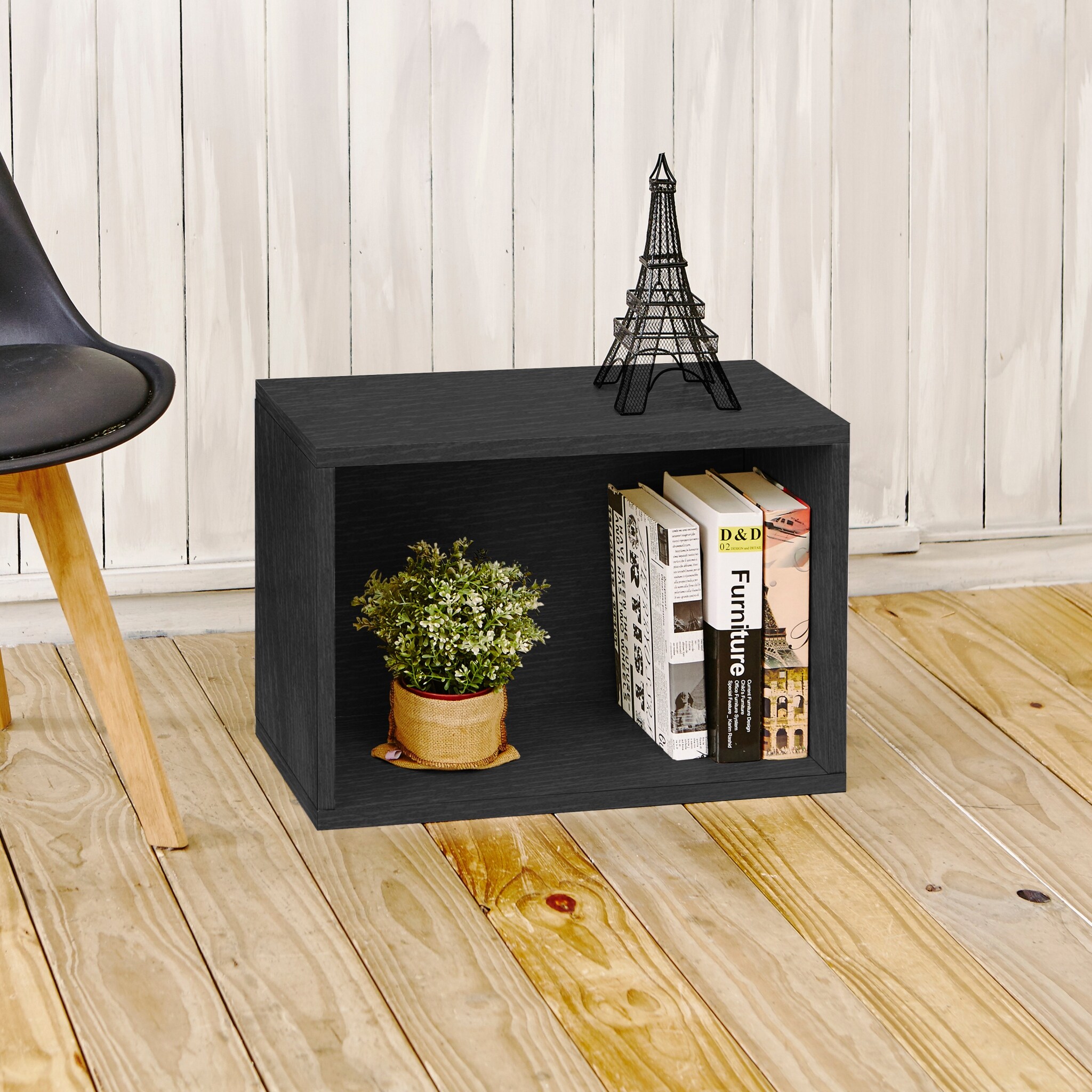 Way Basics Eco Stackable Rectangle Bookcase Shelf Shoe Rack Display Storage Overstock 8146448