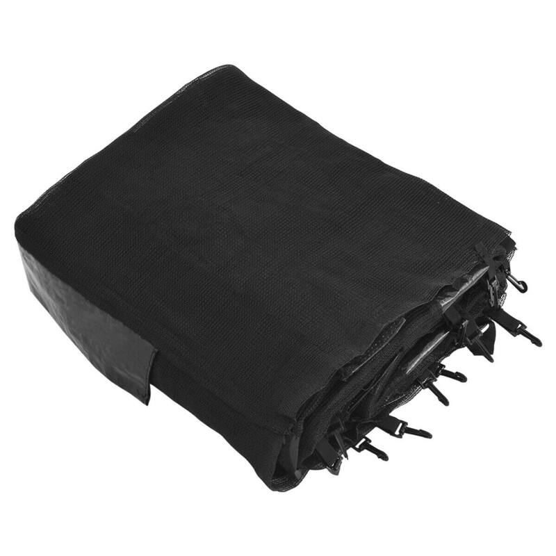 Gymax 12/14/15/16FT Replacement Trampoline Safety Enclosure Net w/ - See Details - See Details - Black