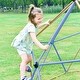 preview thumbnail 9 of 7, 10 ft Kids Climbing Dome with Canopy and Playmat for Backyard Fun - 120"L x 94.44"W x 120"H