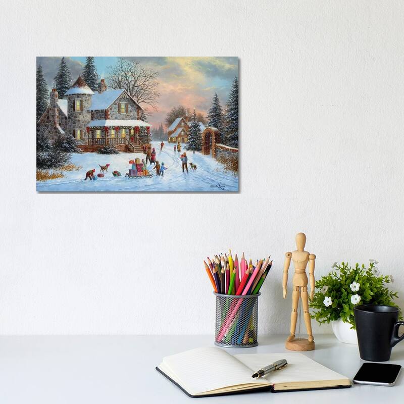 iCanvas "Gifts for Everyone" by Dennis Lewan Canvas Print - 8x12x0.75