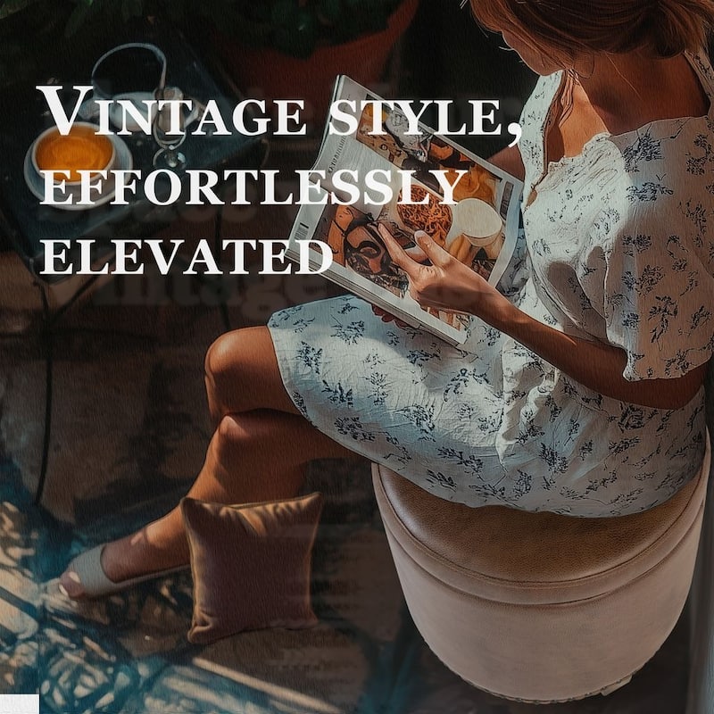 HomePop Storage Ottoman with Nailheads