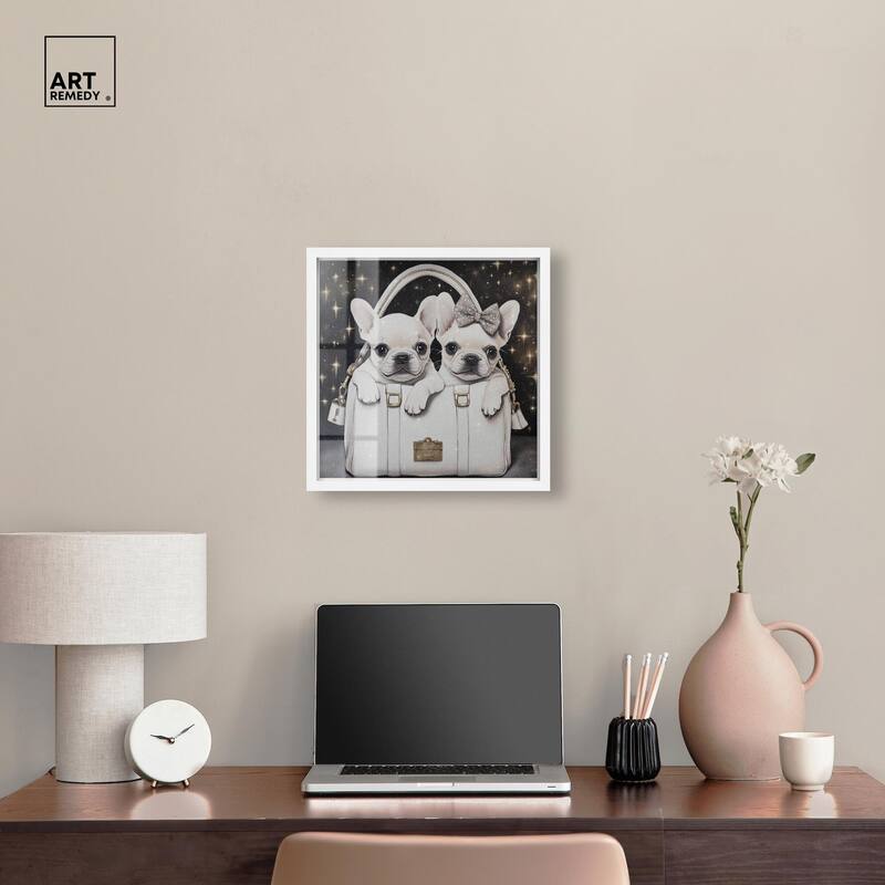 Constellation Frenchie Purse Shadowbox by Art Remedy