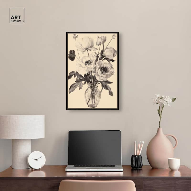 Herbarium's Hush III Canvas by Art Remedy