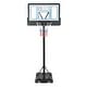 preview thumbnail 11 of 11, Height Adjustable 4.4-10 FT Portable Basketball Hoop with Shatterproof Backboard Indoor & Outdoor Fun Blue+White+Black