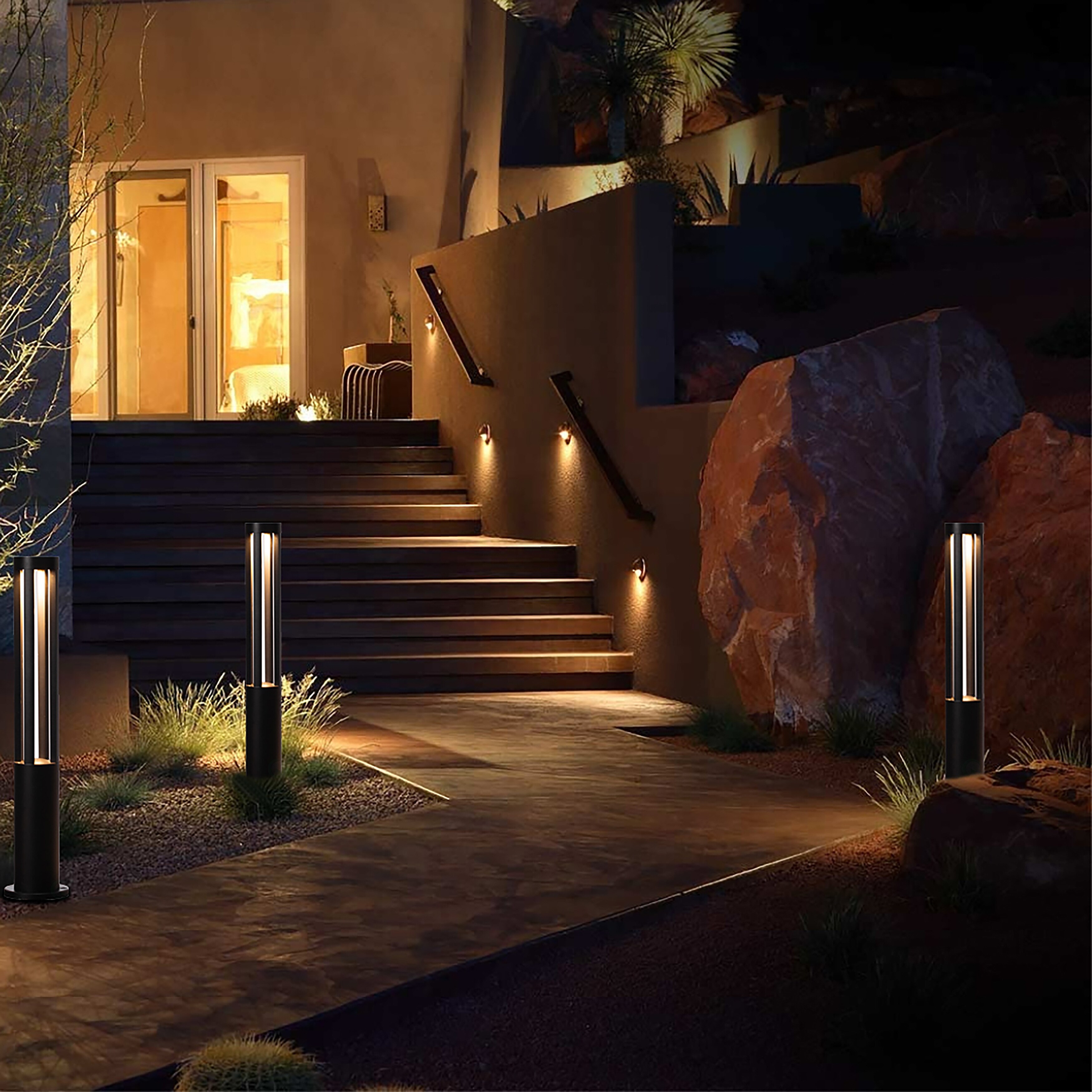 Bollard light fixtures on sale