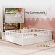 preview thumbnail 13 of 16, Full size Floor bed, integral construction with super high security barrier, door, children's floor bed frame, wooden floor bed