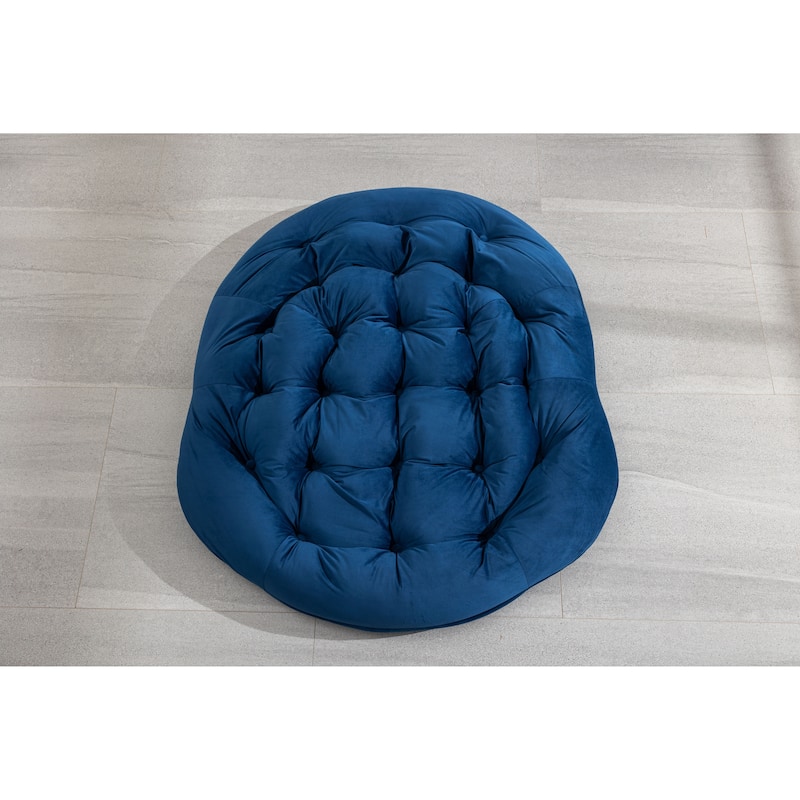 Outdoor Rattan Rocking Chair,Padded Cushion Rocker Recliner Chair Outdoor for Front Porch, Living Room, Patio, Garden