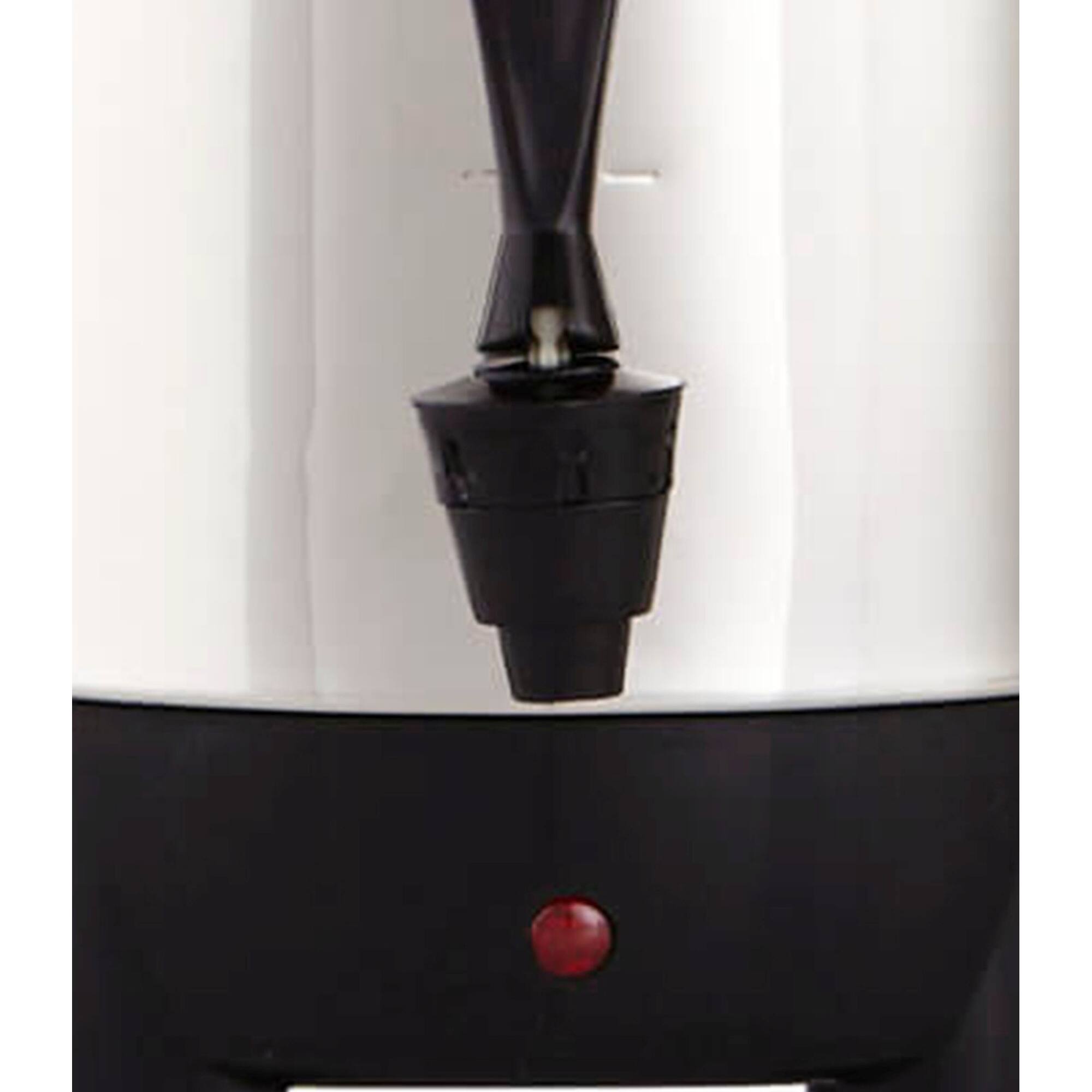 Professional Series Electric 30Cup Coffee Urn Stainless Steel Bed