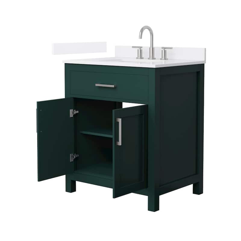Wyndham Collection WCG2424-30S-QTZ-US3MXX Beckett 30" Free Standing