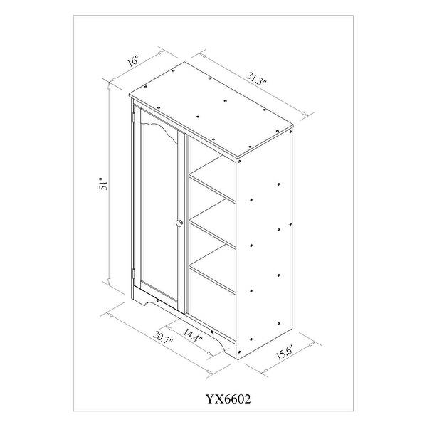 51" H PRACTIACAL side Bed Bath & Beyond 35925398