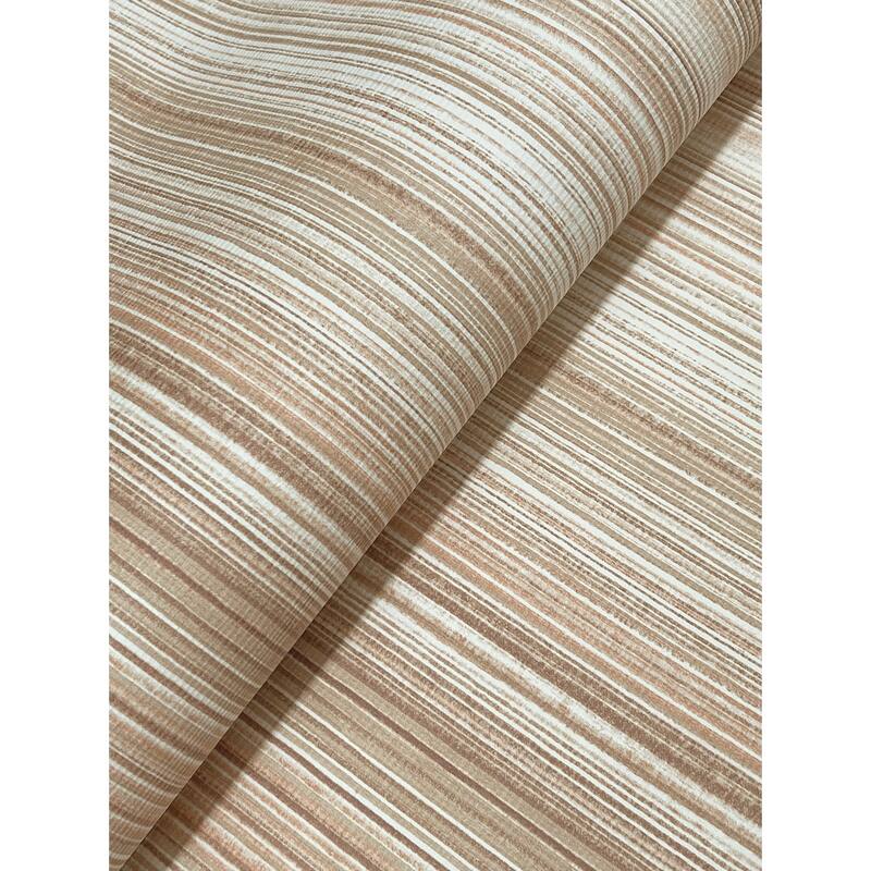 A-Street Prints Elan Blush Ombre Stripe Wallpaper
