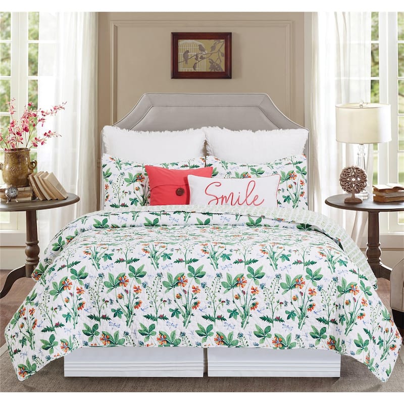 Clover Bug Twin Quilt Set