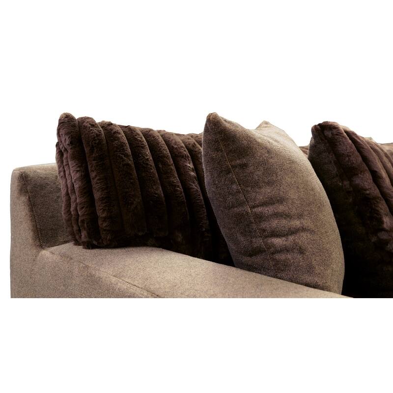 Woodhaven Furniture Studio Cord Sleeper Sofa