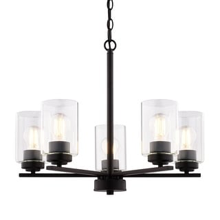 Vaxcel Lighting H0313 Park Ridge 5 Light 21" Wide Chandelier