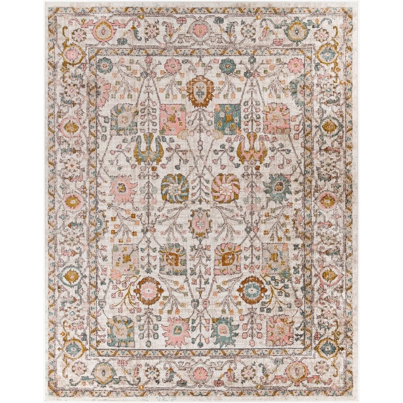 Livabliss Ankara Updated Traditional Floral & Botanical Area Rug