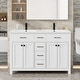 preview thumbnail 8 of 10, Modern Bathroom Vanity with Sink & Faucet Storage Cabinet Set