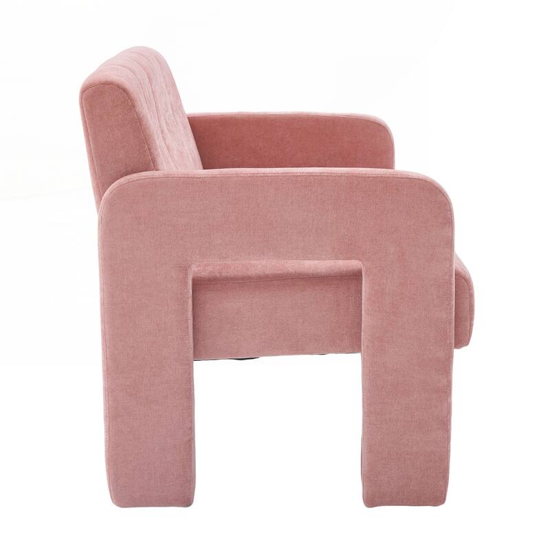 Modern Double Armchair Living Room & Bedroom Compact Upholstered Sofa Leisure Sofa