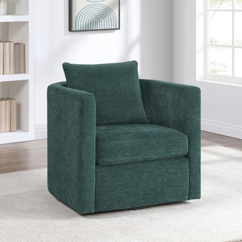 Sylvani Swivel Barrel Chair by Greyson Living