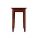 preview thumbnail 4 of 5, AFI Shaker Chair Side Table with Built-in Charger in Walnut