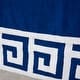preview thumbnail 7 of 6, Rizzy Home Adair Greek Key Crib Skirt - 26" X 51"