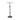 Kate and Laurel Engles Adjustable Marble Table and Plant Stand
