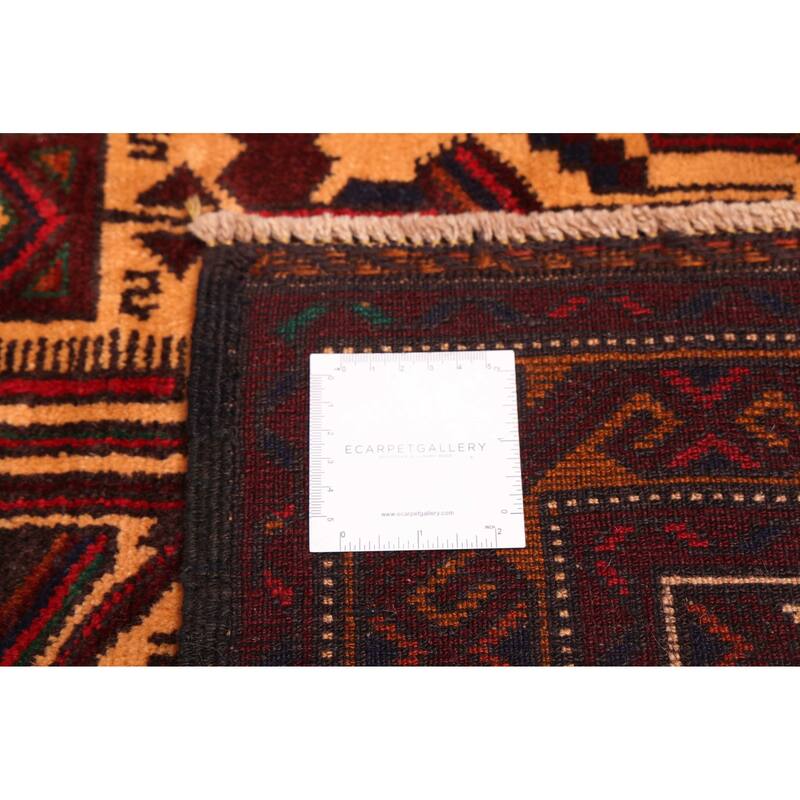 ECARPETGALLERY Hand-knotted Teimani Beige, Brown Wool Rug - 3'9 x 6'0