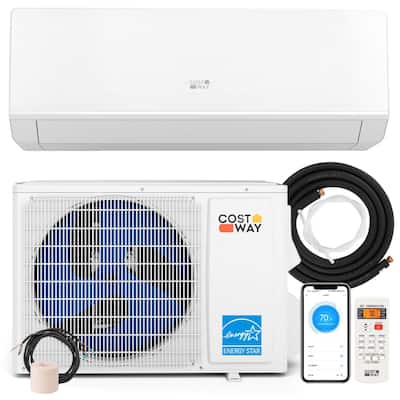 Costway 12000 BTU Mini Split Air Conditioner & Heater with 1 Ton Heat - See Details