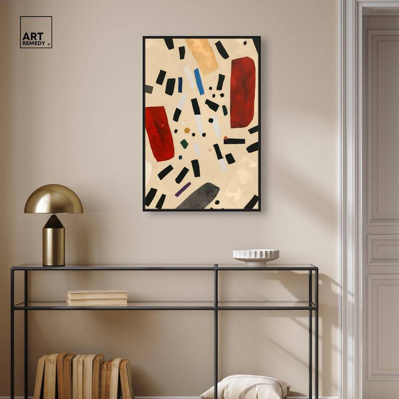 Mindscape Mosaic II Canvas by Art Remedy