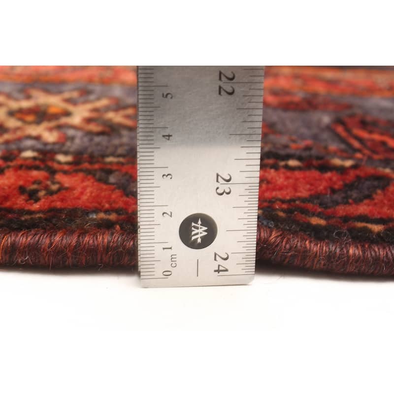 ECARPETGALLERY Hand-knotted Konya Anatolian Red Wool Rug - 4'3 x 7'1