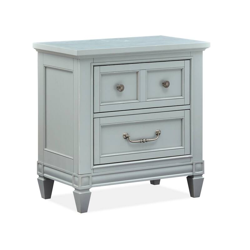 Magnussen Home Glenbrook Pebble Drawer Nightstand - 2-drawer